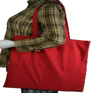 Customized Printed Logo <b>Size</b> Natural Beige 100% Organic Calico Cotton Eco-Friendly Reusable Tote <b>Bag</b> Zipper Closure Boxed - Product Image 3