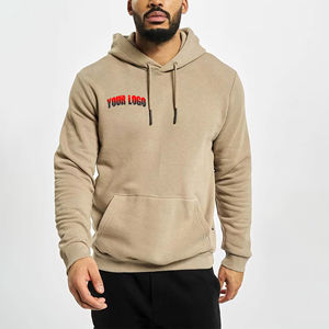 Suéter de Invierno Casual para Hombre, 100% Algodón, Bordado Personalizado al por Mayor, de Alta Calidad, Estilo Vintage, Holgado - Product Image 1