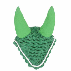 Customized Logo Mesh Horse Ear Bonnet with Breathable Design for <b>Eye</b> <b>Protection</b> Summer Use Custom Ear Nets for Horses - Product Image 3