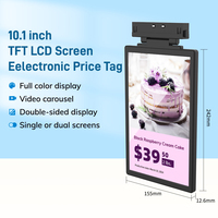 MinewTag - Etiqueta de Precio Digital con Pantalla LCD de 10.1 Pulgadas, Fácil de Instalar, Etiqueta Electrónica para Estantes, Tecnología TFT