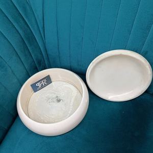 Bol de service en résine polie, fait main, écologique, avec couvercle, style marmite, chauffe-plat, pour rangement de cuisine, usage quotidien, décoration intérieure - Product Image 5