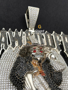 Fine Jewelry <b>Pendants</b> Fully Made in 10kt <b>Solid</b> <b>Gold</b> and Round Brilliant Cut Lab Grown Diamonds for Unisex - Product Image 4