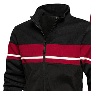 Custom Logo Zipper Up <b>Plain</b> <b>Tracksuit</b> For Mens Zipper Up <b>Plain</b> Jogging Suit Blank/<b>Plain</b> With Full Customization - Product Image 3