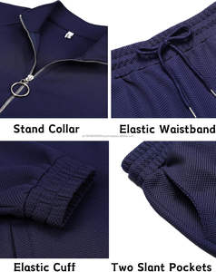 Survêtement en molleton de coton personnalisé 500GSM pour hommes, ensemble sweat-shirt et jogging surdimensionné, logo imprimé à l'écran, couleur unie, vêtements de sport d'hiver - Product Image 6