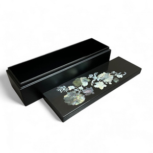Distribuidor oferta caja lacada estilo oriental lacado precio más barato venta al por mayor cajas lacadas - Product Image 5
