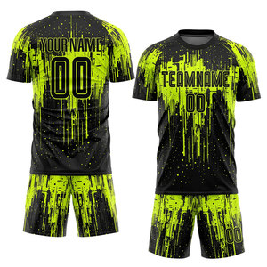 เสื้อฟุตบอลแชมเปี้ยนส์ลีกแบบสั่งทำพิเศษสำหรับทีม จำนวน 24-25 ตัว พร้อมโลโก้สำหรับสร้างเอกลักษณ์ทีม ชุดฝึกซ้อมฟุตบอลสำหรับผู้ใหญ่ ผลิตจากผ้า 100% ขายส่ง - Product Image 1