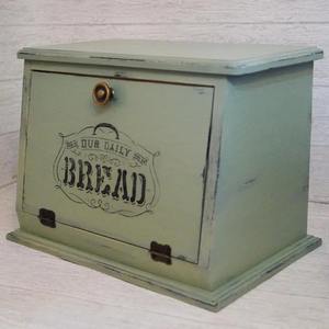 Customized Printed Wooden Box Home & Kitchen Bread Bin Keep safe <b>Storage</b> Box at Cheap Price - Product Image 5