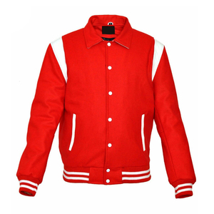 Chaqueta Universitaria con Puños Acanalados, Chaqueta Universitaria con Botones a Presión y Bordado, Chaqueta Universitaria Negra de Chenilla, Chaqueta Universitaria de Béisbol - Product Image 5
