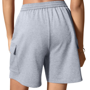Pantalones Cortos Deportivos para Mujer, de Spandex/Poliéster, para Correr, Entrenamiento, Holgados, Elásticos, Cómodos, Tipo Cargo - Product Image 2