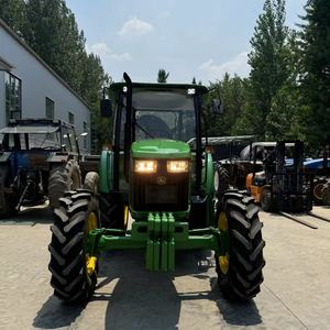 Tractor agrícola John Dear usado 100HP 120HP 140HP con A/C | Tractor agrícola fiable para cosecha, arado y transporte - Product Image 4