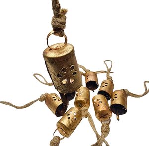 79 Cloches de Vache Décoratives en Métal à Cœur d'Intérieur et d'Extérieur, Cloche de Méditation d'Inspiration Tibétaine pour Artisanat, Décoration de Noël et d'Anniversaire - Product Image 3