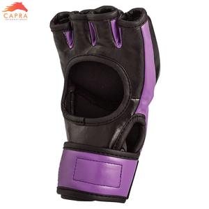 Guantes de cuero MMA hechos a medida de diseño superior para gimnasio, boxeo, guantes de entrenamiento de lucha - Product Image 3