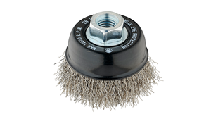 Brosse à fil métallique en acier inoxydable de qualité supérieure et durable pour le traitement et le polissage des surfaces métalliques, disponible au prix d'usine - Product Image 2