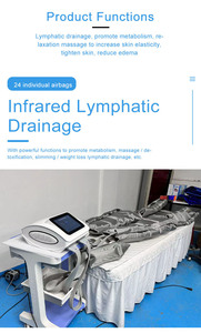 Áp Suất Không Khí Hệ Thống Trị Liệu Với Áp Lực Thông Minh Chân Điều Khiển Mông Trở Lại Toàn Diện Massage Trọng Lượng Giảm Cân Máy Giảm Béo - Product Image 4