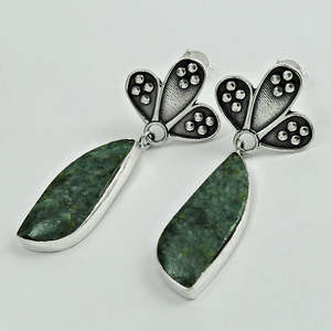 ต่างหูแฟชั่นไม่ซ้ำใครล่าสุดมาพร้อมกับต่างหูห้อยอัญมณีโบฮีเมียน925เครื่องประดับเงินสเตอร์ลิง - Product Image 1