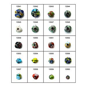 Superventas, cuentas de cristal de Murano de tendencia, pulsera de joyería innovadora tipo horno, iluminación decorativa, diseño creativo - Product Image 1