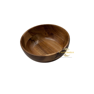 Tazón de Madera con Logotipo Personalizado OEM, Vajilla Natural para Marcas de Marca Privada - Product Image 5