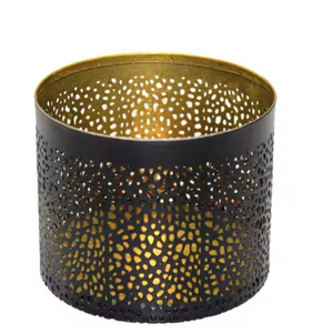 Vela redonda de calidad duradera, diseño de corte de estrella votiva, vela de Metal votiva decorativa para boda, Venta caliente - Product Image 4