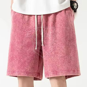 Shorts délavés à l'acide de haute qualité, les plus vendus, pour l'entraînement et usage décontracté – Offre spéciale pour adultes - Product Image 2