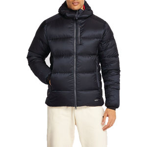 Chaqueta acolchada larga y elegante con logotipo personalizado para hombre - Product Image 1