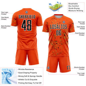 Vente en gros d'uniformes de football conçus pour inspirer confiance confort respirant coupe athlétique qualité durable et personnalisation de l'équipe - Product Image 5