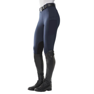 Premium Equestrian Clothing Leggings Pants with Belt Loops Custom Wholesale Competition <b>Wear</b> <b>Horse</b> <b>Riding</b> Tights Leggings - Product Image 5