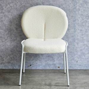 Fauteuil d'appoint GAK753 en fourrure moelleuse pour l'hiver, avec revêtement en polaire confortable, pour la maison ou le bureau - Product Image 3