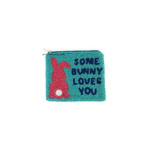 Zipper Handmade Eco-Friendly Coin Purse for <b>Easter</b> Bunny Festive Look Seed Beaded Fashion Accessory Hand Embroidered Women - Product Image 5