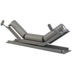 Boîtier de roulement de rouleau de convoyeur plat en acier au carbone robuste de 127mm nouveau support de cadre de retour d'entraîneur - Product Image 1