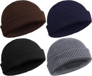 Gorros de Lana de Algodón de 5 Paneles con Logotipo Personalizado, Elásticos y Ajustables, Unisex, Tejido Común - Product Image 2