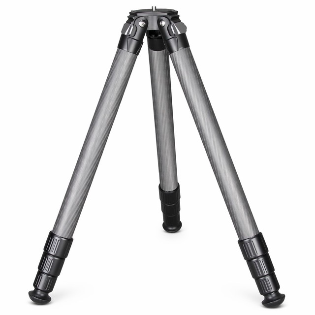 DMIDITIR DM404C Carbon Fiber Camera Tripod Four Section Stand for Hunting Photography Video Shooting
