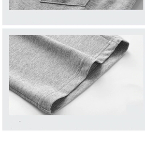 Pantalones cortos unisex de 100% algodón con forro polar, de secado rápido, hechos a medida, con su propio diseño, transpirables, de estilo informal, con estampado sólido para hombres y mujeres - Product Image 6