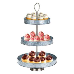 Gran oferta, soporte decorativo de Metal hecho a mano personalizado para pasteles, diseño único para servir pasteles y magdalenas, herramientas para pasteles al por mayor - Product Image 4