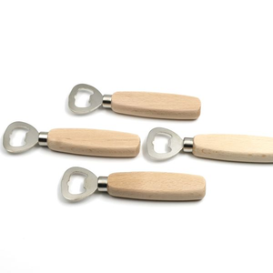 Abrebotellas de madera de acero inoxidable más exigentes de los fabricantes con abrebotellas personalizado de madera de mango de alta calidad - Product Image 1