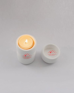Top Selling Product White Stone Color Tealight <b>Candle</b> <b>Holder</b> for Dinner Table Decor Real <b>Marble</b> <b>Candle</b> Tealight <b>Holder</b> - Product Image 3