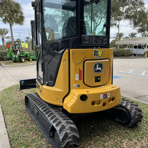 Venta al por mayor John Deeree Mini Excavadora Proveedores Crawler Digger Farm Excavator John DeereE 26G Excavadora compacta para la venta - Product Image 3