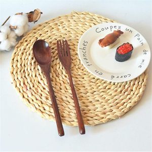 Juego de cocina de cuchara y tenedor de madera más vendido para comer y cocinar, juego de 6 uds., precio barato al por mayor de Vietnam - Product Image 5