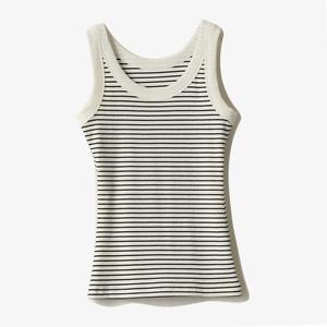 Femmes coton couleur unie femme mince sans manches gilet décontracté couleur unie culture coupe inférieure haut pour dames - Product Image 2