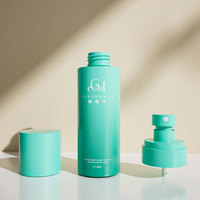 Vente en gros d'usine, flacon pulvérisateur à fine brume en plastique PET de 100 ml pour parfum, fixateur de maquillage, avec logo personnalisé