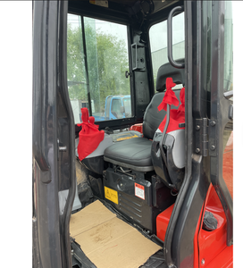 Mini excavadora usada de 5 toneladas con certificación CE, excavadora usada Kubota U55-4 de segunda mano en venta - Product Image 6