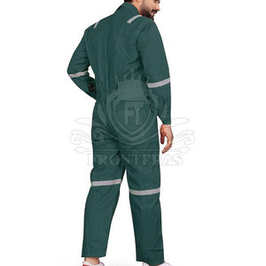 Nuevo diseño de manga larga traje de seguridad algodón poliéster precio al por mayor traje de seguridad de alta visibilidad hecho en Pakistán - Product Image 6