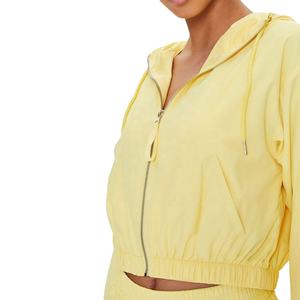 Conjunto de Chaqueta Cortavientos de Invierno para Mujer, con Logotipo Personalizado, Elegante, Impermeable, Talla Grande, Pantalones Cortos de Cintura Alta, Conjunto de 2 Piezas, 2026 - Product Image 6