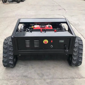 Tondeuse robot chenillée industrielle haut de gamme pour bricolage et OEM, garantie 5 ans, haute qualité, RC, essence, 400CC, 23HP, 800MM (32 pouces), noire - Product Image 2