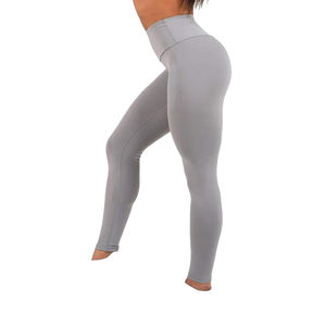 Gran oferta, mallas deportivas de Control sin costuras de cintura alta para glúteos y barriga para mujer, mallas elásticas de secado rápido para entrenamiento, mallas tejidas para correr - Product Image 4