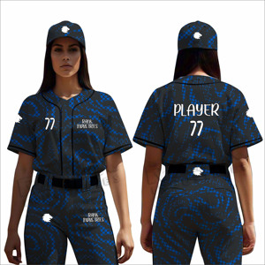 OEM Service Softball Uniform Wholesale Softball Uniform Design Your Own Logo Softball Uniform - Product Image 3