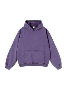 Sweat-shirt pour homme avec logo personnalisé, polaire imperméable, hiver, vente en gros, coupe classique, pull à capuche lourd, épaules tombantes, 100% coton - Product Image 5