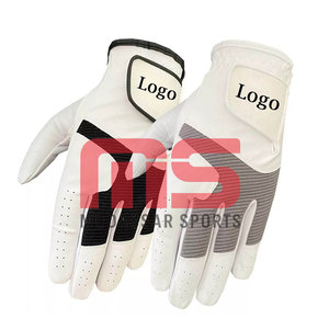 Gants de golf en cuir véritable Cabretta durables, imperméables, doublure absorbant la transpiration, ajustement flexible, design personnalisable pour les professionnels - Product Image 6