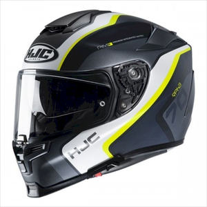 Casque intégral RPHA 70 pour motos, design classique rétro vintage avec double visière, fermeture rapide, style rabattable en PC - Product Image 1
