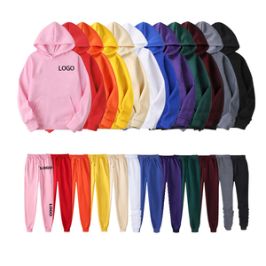 ชุดวอร์มผ้าฟลีซแบบถักด้านหน้ามีฮู้ดสำหรับฤดูใบไม้ร่วง - Product Image 1