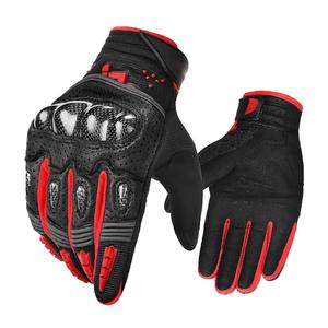 Gants de moto de meilleure qualité avec logo personnalisé pour hommes, coupe confortable et conception respirante pour les sports de plein air - Product Image 3